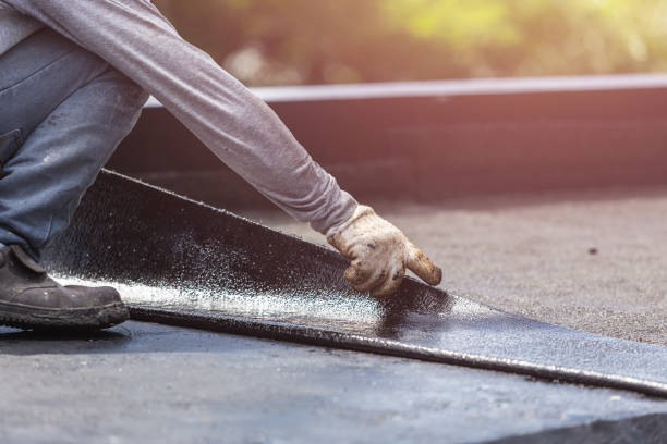 Professional Exterior Waterproofing technician working in Newport, NJ